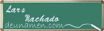Lars Machado Visitenkarte